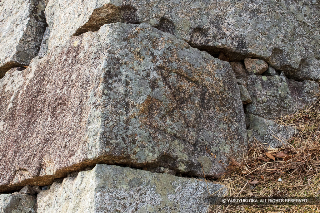 巽櫓の櫓台にある刻印