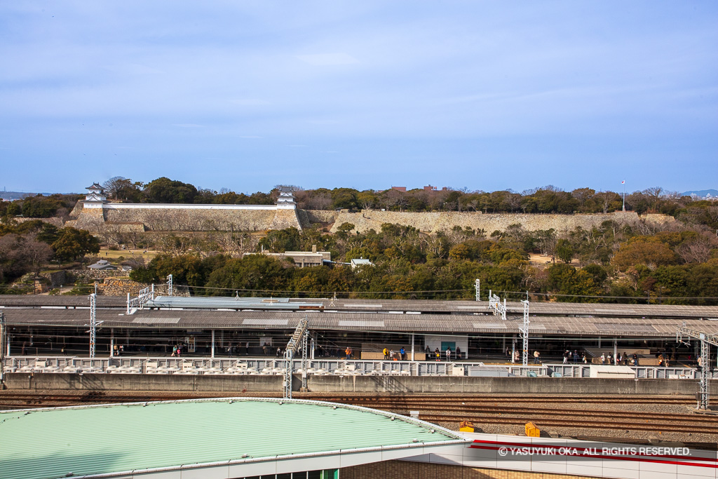 明石城 本丸・二の丸・東の丸