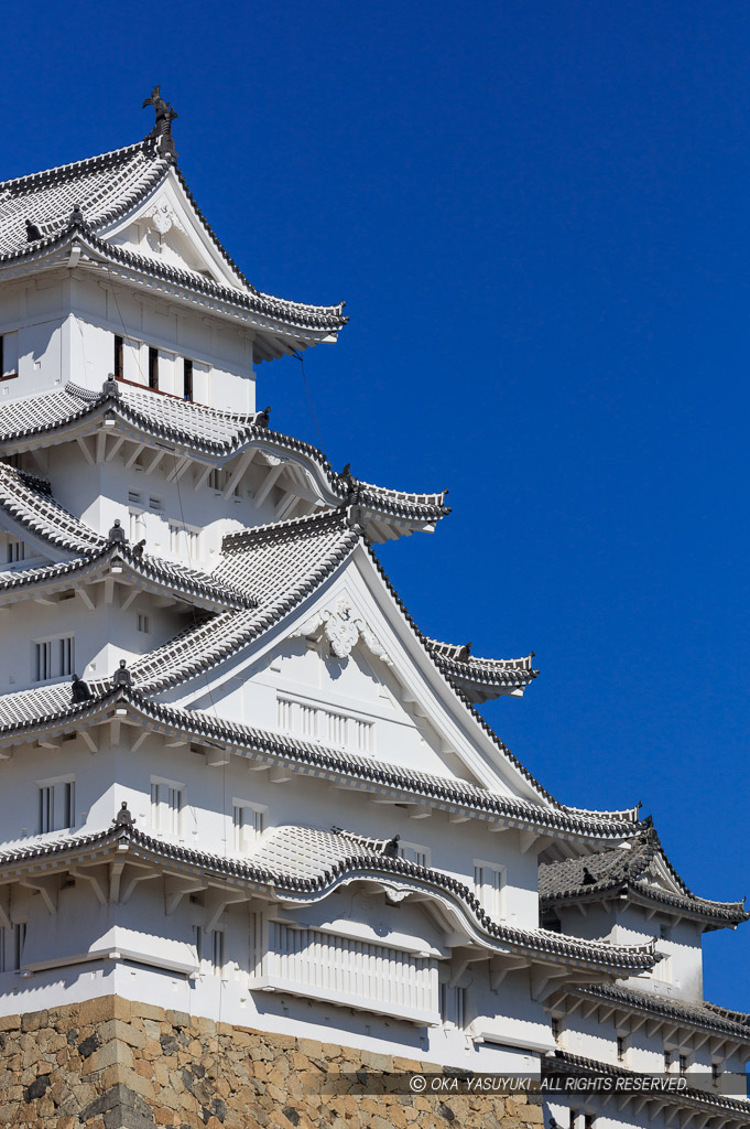 姫路城大天守東面