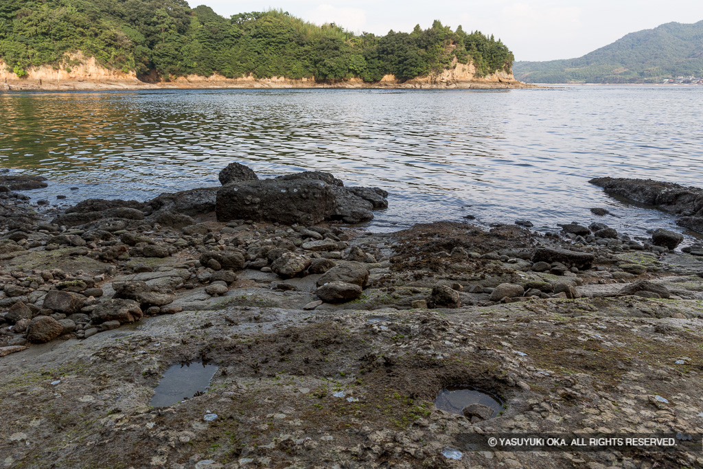 岩礁ピット・東部海岸