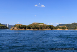 能島城（2020年木々伐採後） | 高解像度画像サイズ：8192 x 5464 pixels | 写真番号：344A2775 | 撮影：Canon EOS R5