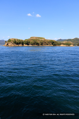 能島城（2020年木々伐採後） | 高解像度画像サイズ：5382 x 8069 pixels | 写真番号：344A2779 | 撮影：Canon EOS R5