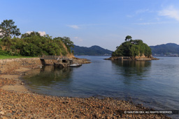 鯛崎出丸を望む | 高解像度画像サイズ：5432 x 3622 pixels | 写真番号：IMG_4319 | 撮影：Canon EOS 6D