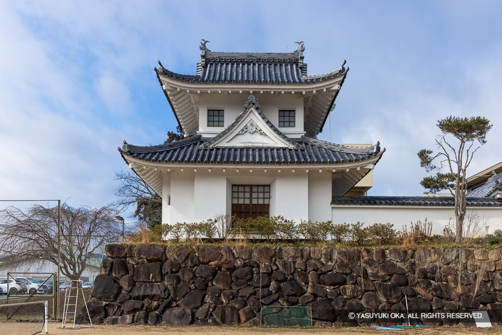 園部城本丸巽櫓東面