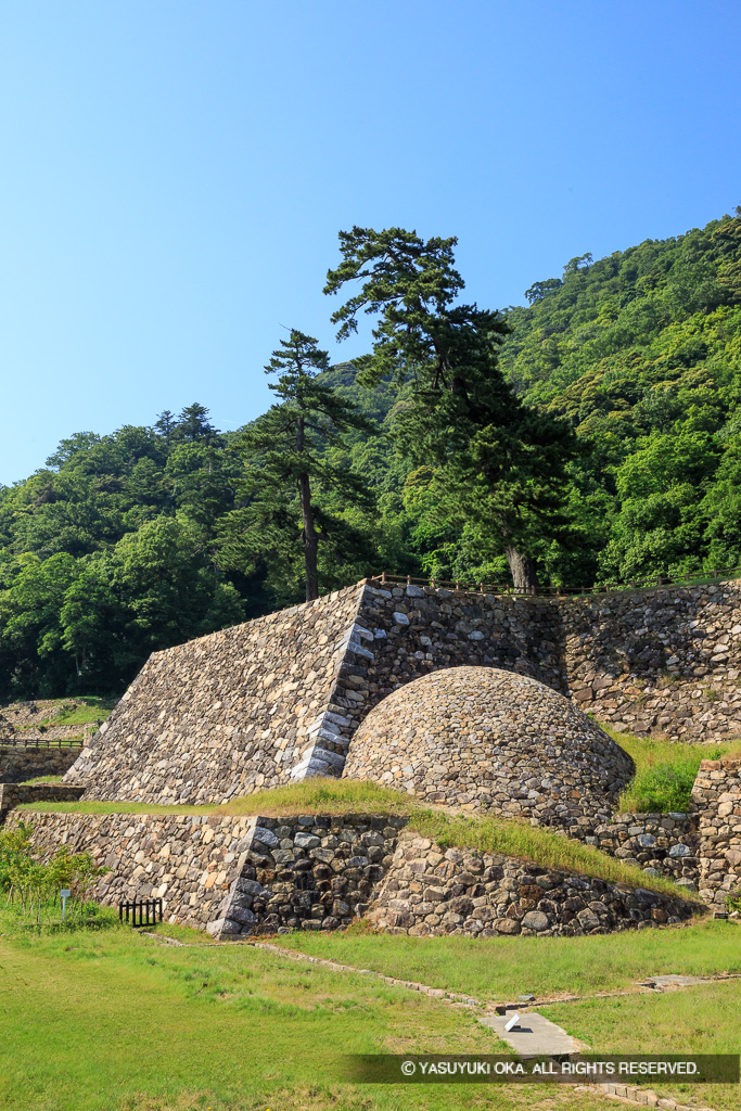 天球丸の巻石垣