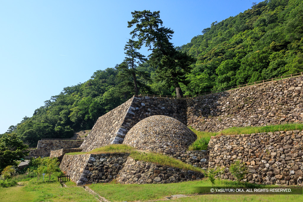 天球丸の巻石垣