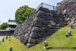 小天守台の転用石 | 高解像度画像サイズ：8192 x 5464 pixels | 写真番号：6F1A9174 | 撮影：Canon EOS R5m2