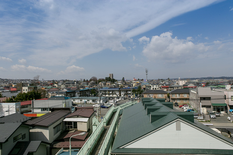 八戸城　写真ライブラリー：本丸からの眺め