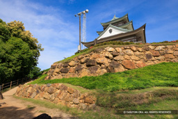 主郭部南西石垣（1段目・2段目） | 高解像度画像サイズ：8192 x 5464 pixels | 写真番号：344A9656 | 撮影：Canon EOS R5