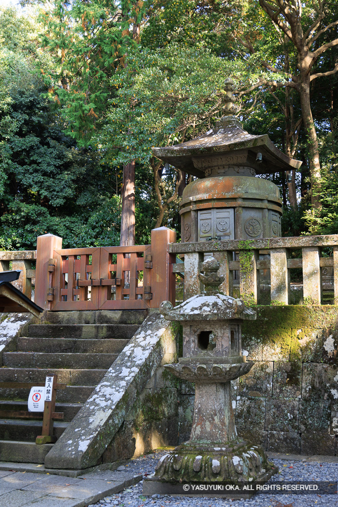 徳川家康の墓（神廟・久能山東照宮）