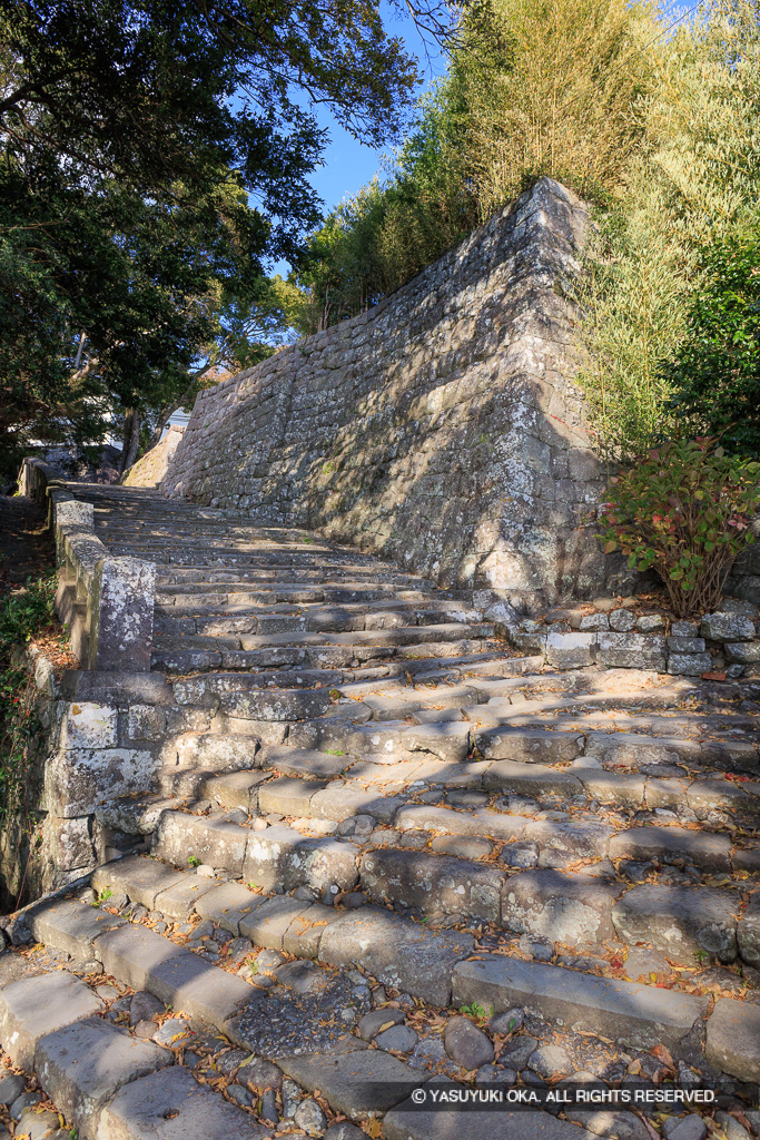 一ノ門から登城路