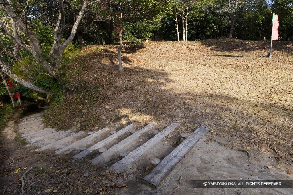 二ノ丸虎口跡