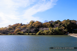 韮山城と城池 | 高解像度画像サイズ：6749 x 4492 pixels | 写真番号：344A5049 | 撮影：Canon EOS R5