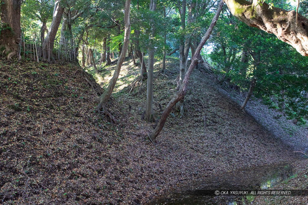 小田原城総構え・小峰大堀切